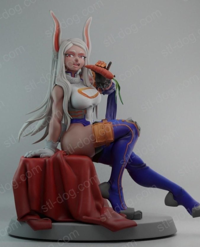 我的英雄学园 My Hero Academia  兔子肌肉娘米尔科 3D打印图纸